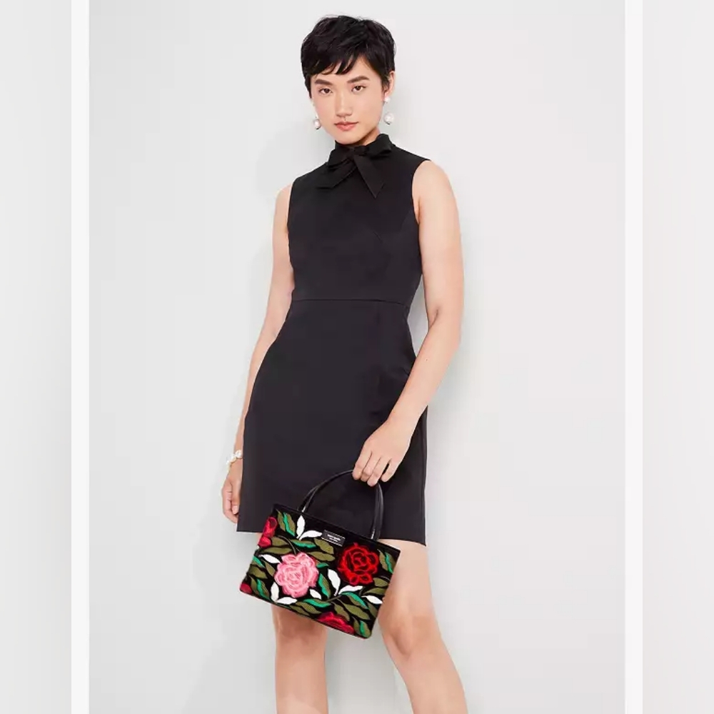 Kate Spade Faille Knott Dress